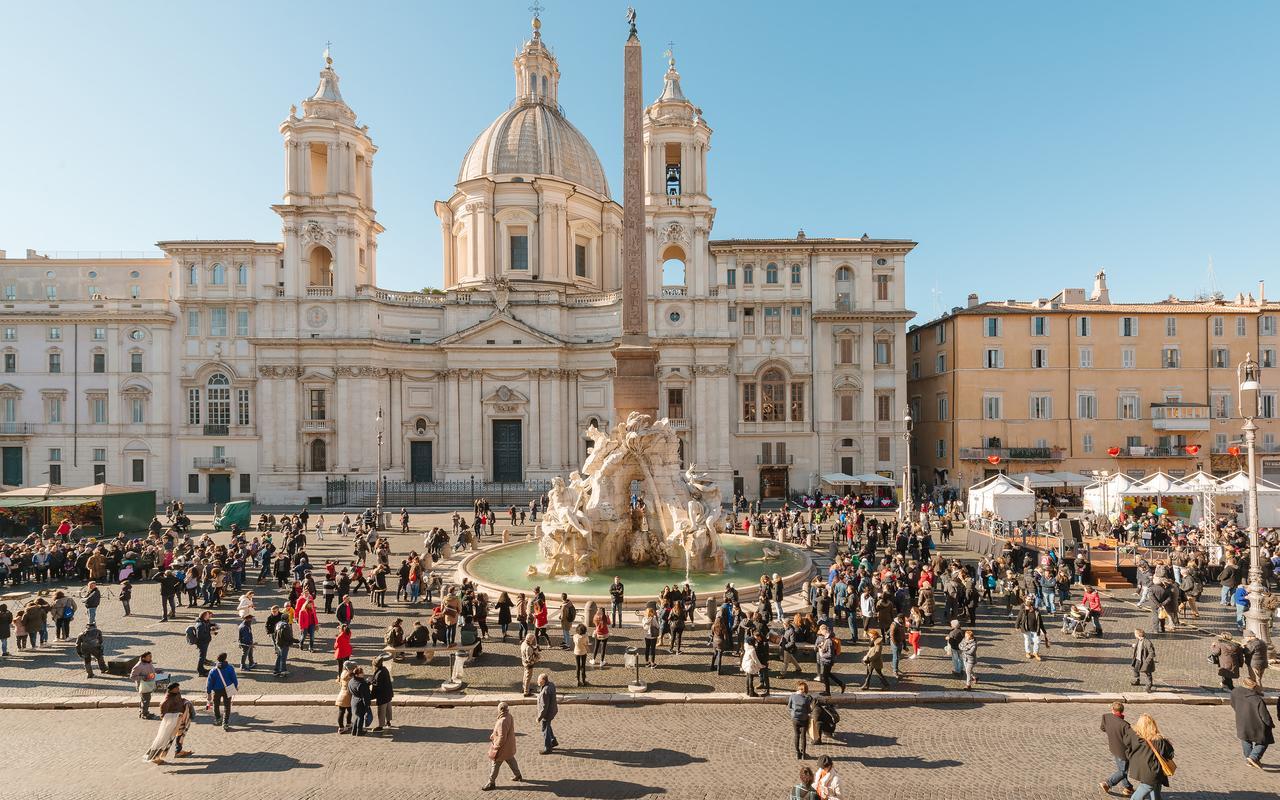 Готель Rhea Silvia Luxury Navona Рим Екстер'єр фото